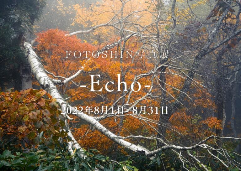 FOTOSHIN 写真展「Echo」開催のお知らせ